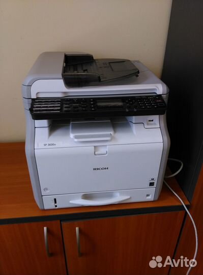 Принтер лазерный мфу Ricoh SP 3600SF