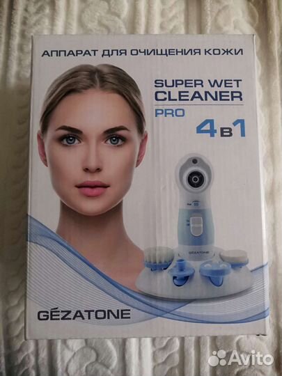 Gezatone аппарат для очищения кожи 4 в 1