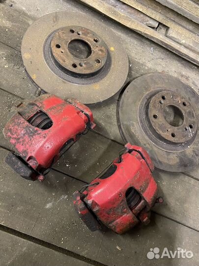 Тормоза honda accord 7