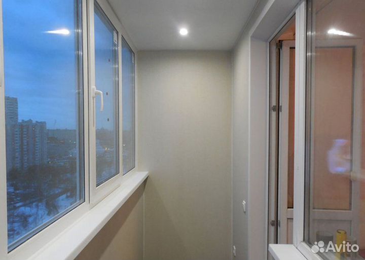 Остекление балконов и лоджий. Отделка лоджии