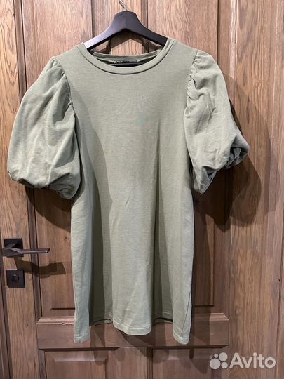 Платье футболка zara