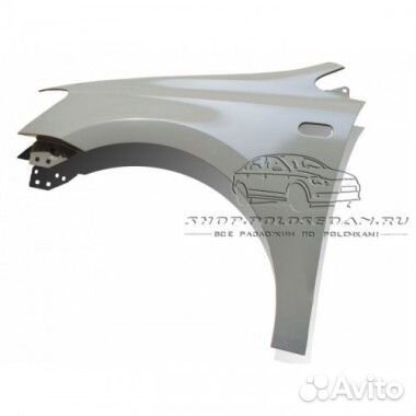 Крыло Volkswage Polo переднее с отв. п/повторители
