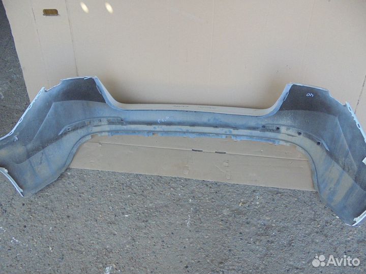 Бампер задний Skoda Rapid 2