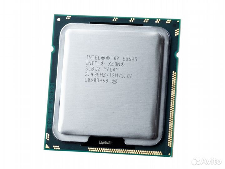 Процессоры Intel Xeon E5645