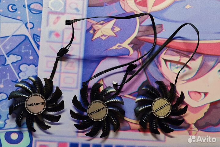 Вентиляторы для видеокарты Gigabyte RTX 3060