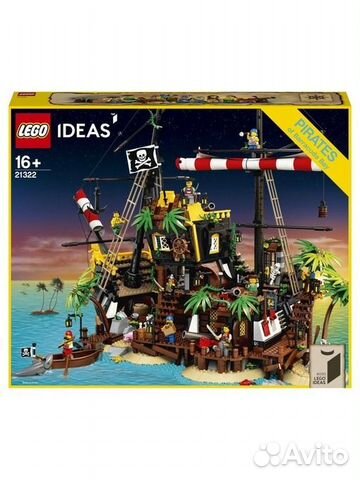 Lego 21322 - Пираты Залива Барракуды (новый)
