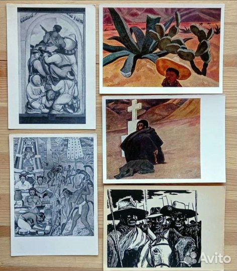 Южная Америка в живописи, 31 открытка