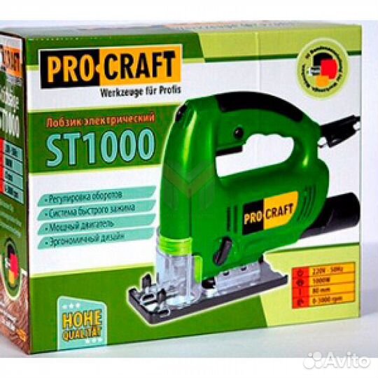 Лобзик ProCraft ST-1000 Вт