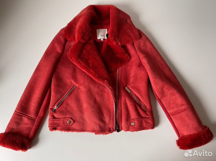 Дублёнка искуственная River Island р.44 (S)