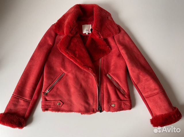 Дублёнка искуственная River Island р.44 (S)