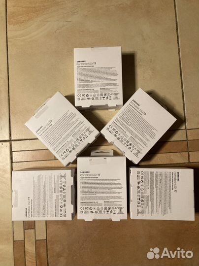 Внешний SSD 500GB Samsung T7