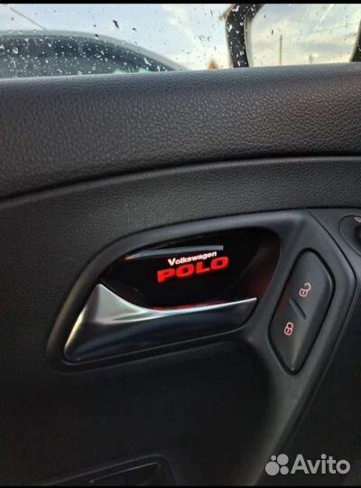 Подсветки ручек салона volkswagen polo