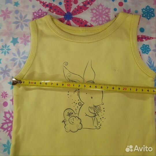 Боди комбинезон песочник одежда на девочку р.86