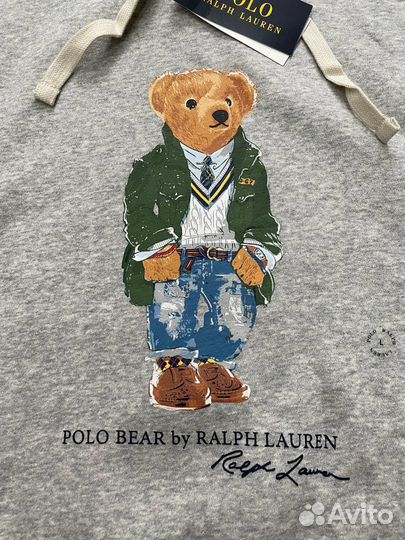 Толстовка Худи Polo Ralph Lauren Bear L