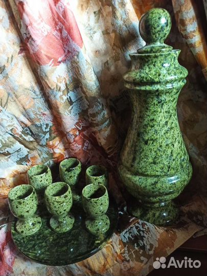 Блюдце, посуда для варенья, посуда из змеевика