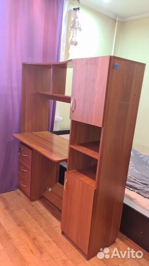 Компьютерный стол со шкафом бу