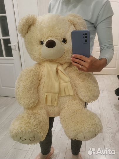 Большая мягкая игрушка медведь