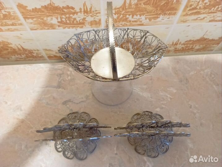 Скань салфетница конфетница