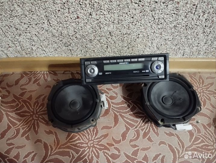 Оригинальная магнитола с передними динамиками