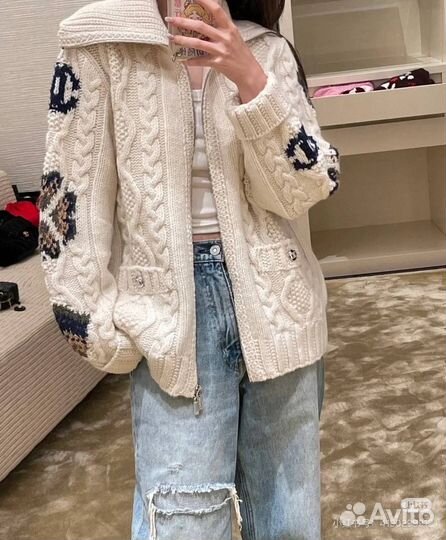 Кардиган на молнии Chanel