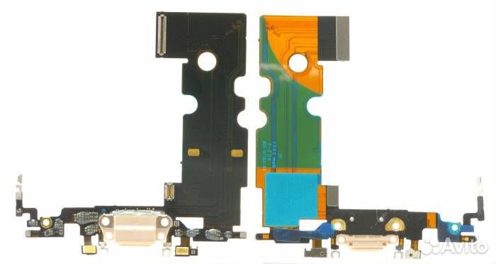 Шлейф для iPhone 8/SE (2020) + разъем зарядки + ра