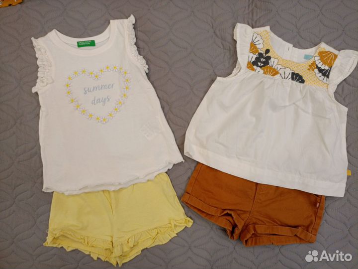 Вещи для девочки пакетом