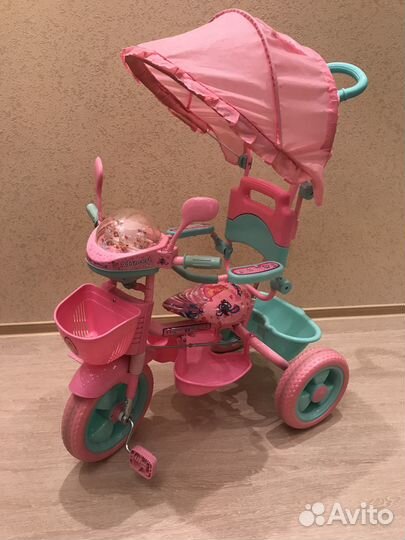 Детский трехколесный велосипед бу