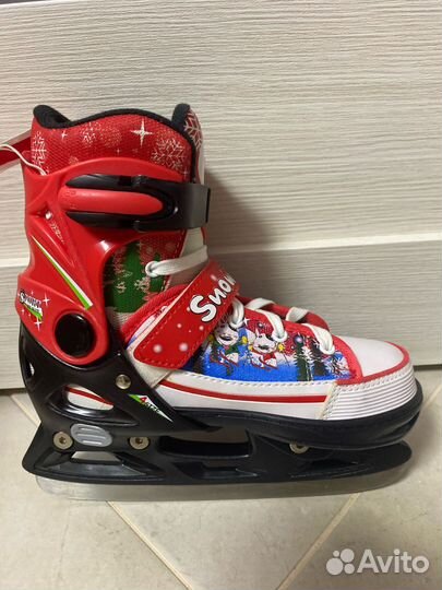Коньки раздвижные 33 36