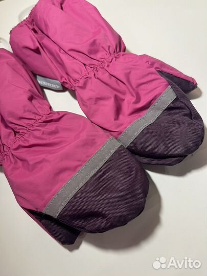 Зимние варежки краги Kerry 0 для девочки