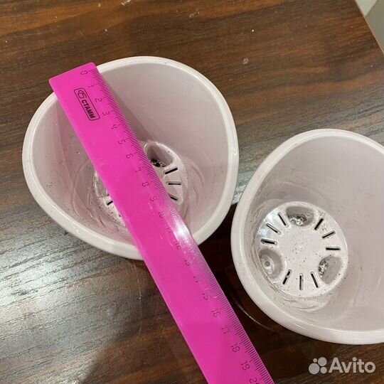 Лавандовые горшки, цена за 2шт