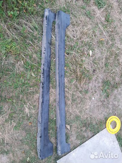 Накладки порогов Honda Civic viii 4D