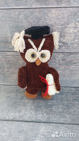 Игрушка мишка вязаный