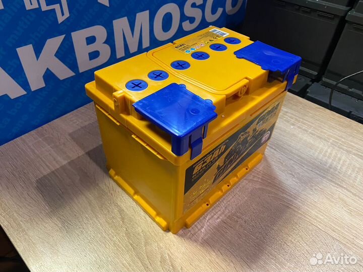 Аккумулятор ginnes 6ст-63.1 63Ач 600А