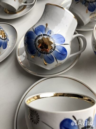 Чайные сервизы СССР 1960-70 годы