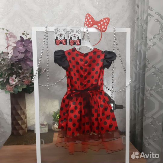 Костюм Минни Маус в аренду на 2-5 лет