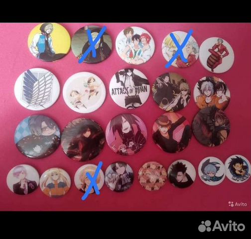 Значки Аниме