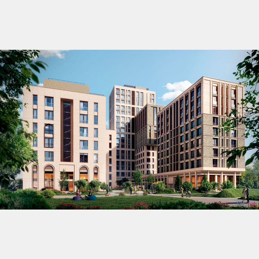 1-к. квартира, 39,7 м², 8/19 эт.