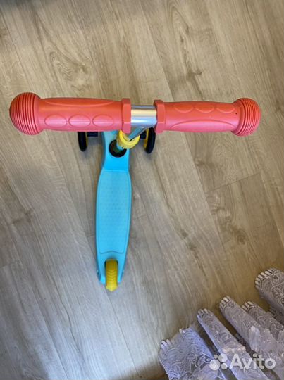 Самокат детский трехколесный playshion