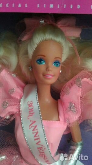 Барби Barbie anniversary star 1992 Mattel