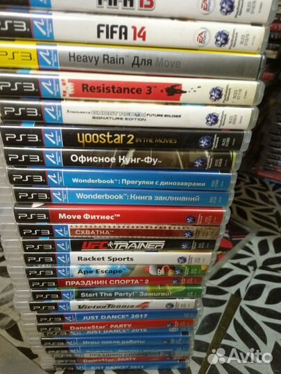 Игры на ps 3 Just Dance 2017/ 18 Move и другие