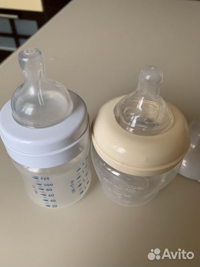 Бутылочки avent и lubby