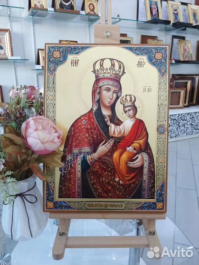 Икона рукописная