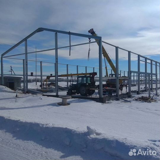 Быстровозводимые ангары под ключ