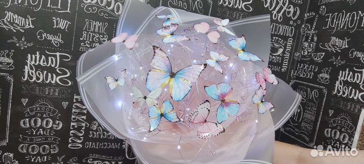 Букет из бабочек