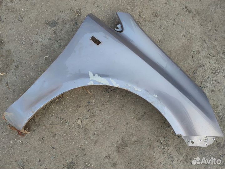 Переднее правое крыло opel corsa d