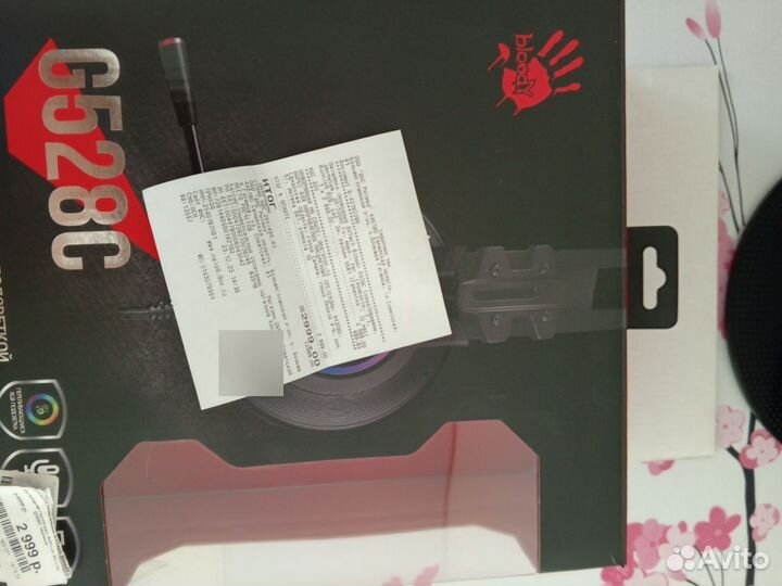 Проводные наушники с микрофоном