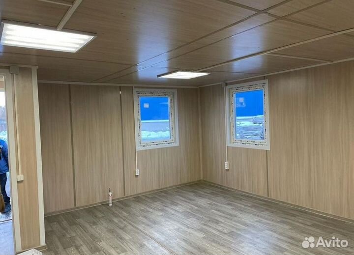 Офис из модульных бытовок