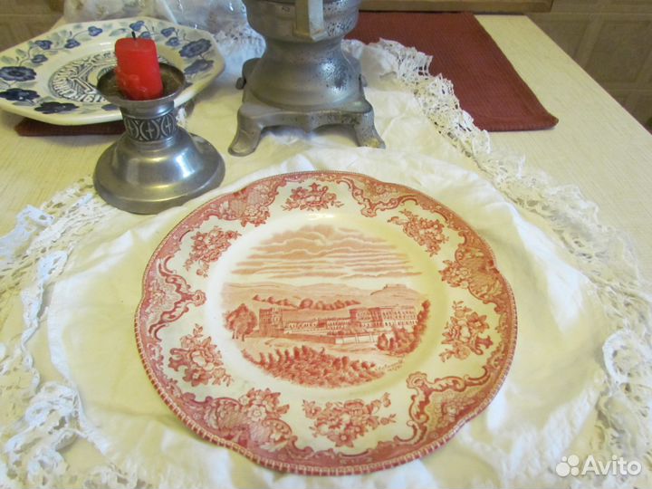 Тарелки 2+1 фарфор польша англия подарок