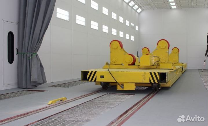 Передаточная тележка рельсовая. Производитель омп