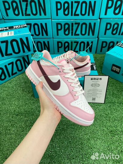 Nike Dunk Low Pink Розовые Оригинал